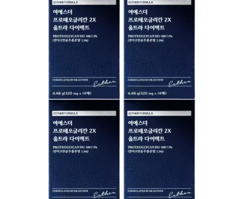 홈쇼핑에서 5분만에 품절된 여에스더 프로테오글리칸 2X 울트라 다이렉트 20박스40주분 베스트8