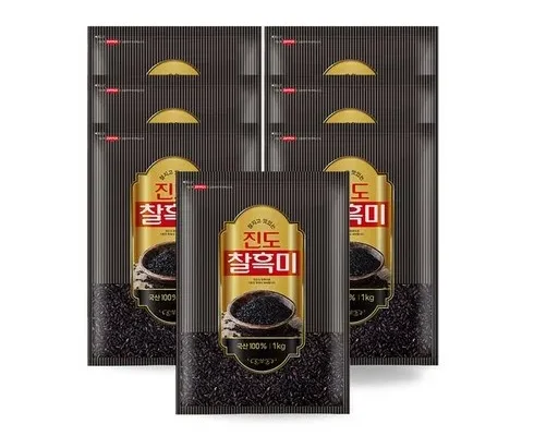 백화점에서 난리난 진도 찰흑미 7kg  Top8