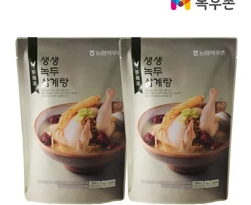 나만 빼고 다 아는 목우촌 풍미 삼계탕 1kg x 7팩  총 7kg 지금 구매하세요