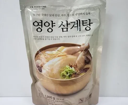 이게 가성비다 누룽지 삼계탕 1kg x 5팩  베스트8