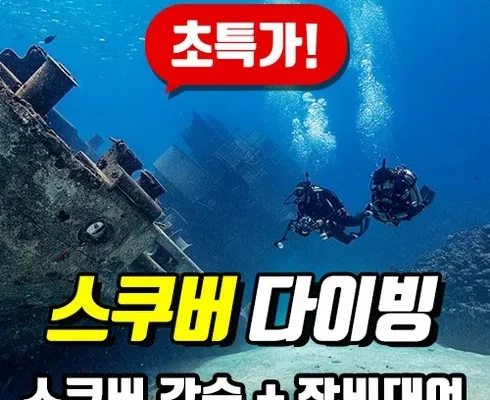 이게 가성비다 스쿠버다이빙어드밴스드 지금 구매하세요